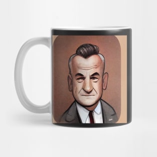 Lyndon B. Johnson | Comics Style Mug